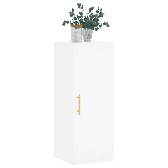 vidaXL Bathroom Cabinet L34.5xW34xH90cm White