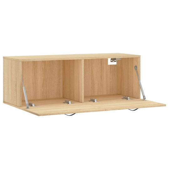 vidaXL Bathroom Cabinet L100xW36.5xH35cm Sonoma