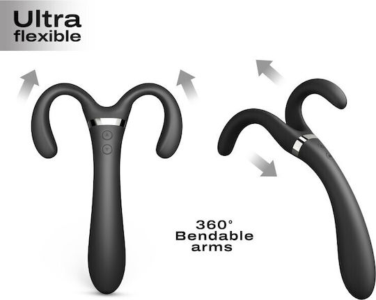 Dorcel Διπλός Δονητής 28.2cm Μαύρος