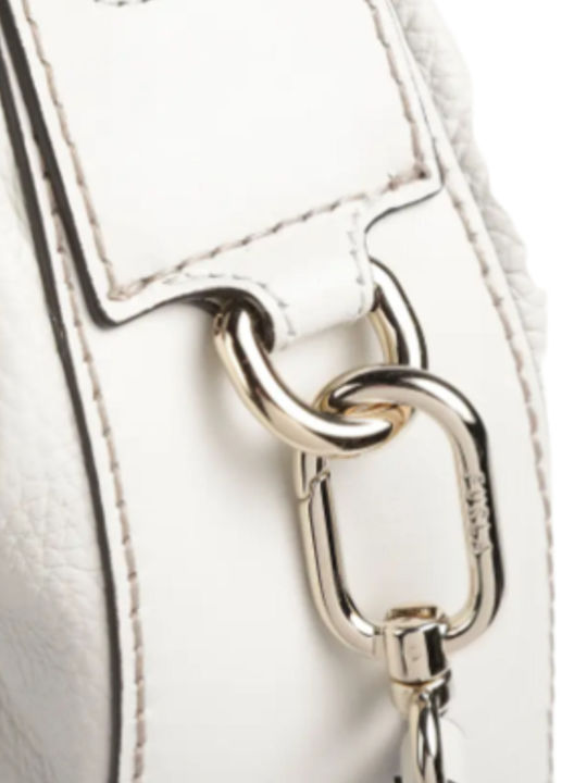 Leder Damen Hobo Tasche Weiß