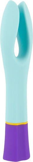 You2Toys Double Vibrator 18.2cm Light Blue