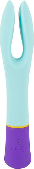 You2Toys Double Vibrator 18.2cm Light Blue