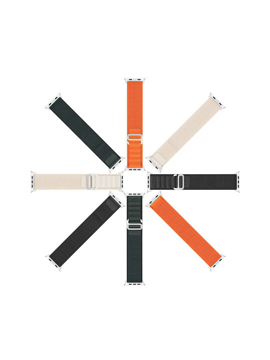 Dux Ducis Sport Buckle Strap Stainless Steel Orange (Apple Watch 38/40/41/42mm)