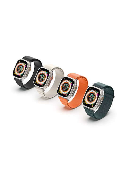 Dux Ducis Sport Buckle Λουράκι Πορτοκαλί (Apple Watch 42/44/45/49mm)