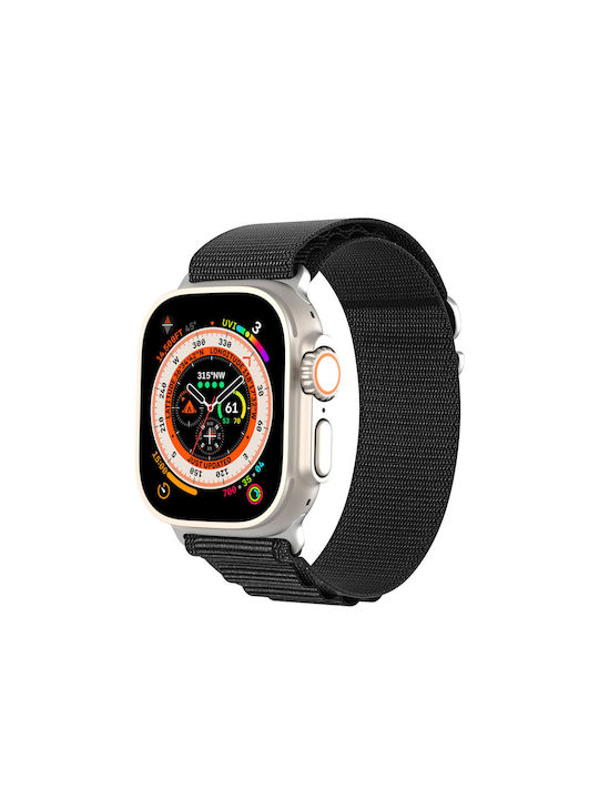 Dux Ducis Sport Buckle Λουράκι Μαύρο (Apple Watch 38/40/41mm)