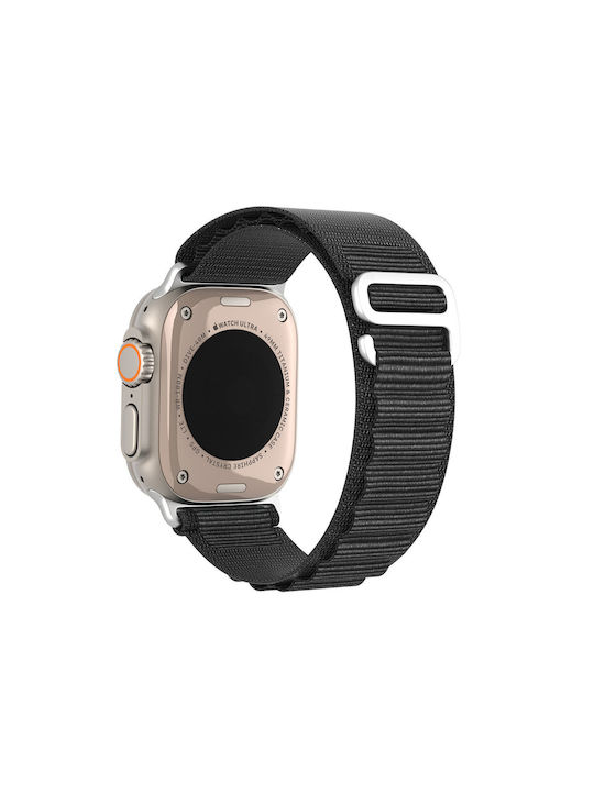 Dux Ducis Sport Buckle Λουράκι Μαύρο (Apple Watch 38/40/41mm)