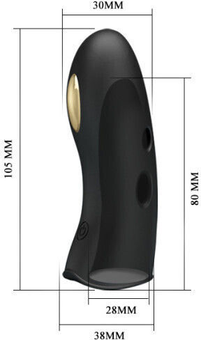Electric Vibrator Degetul Negru