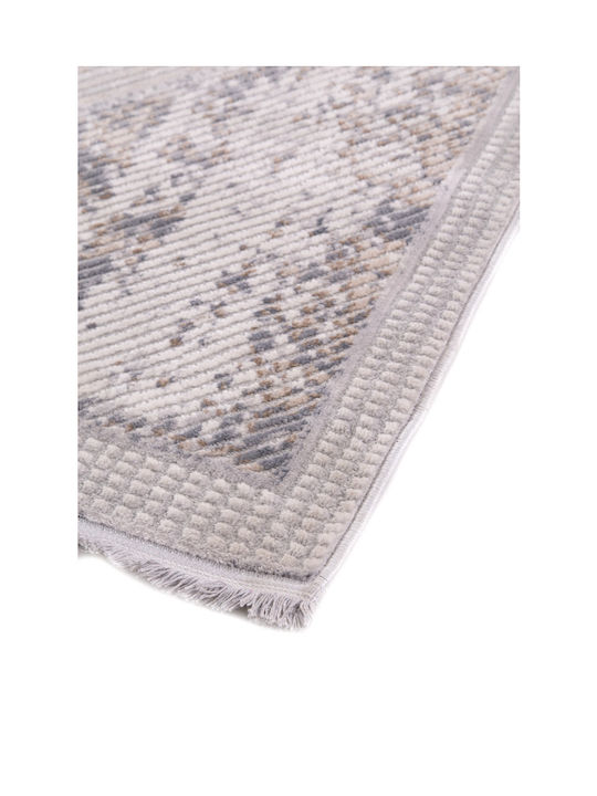 Royal Carpet Fargo 23651 Teppich Rechteckig mit Fransen Gray