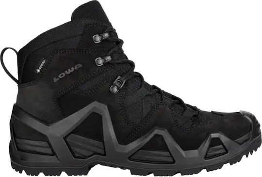 Lowa Military Half Boots Zephyr with membrane Gore-Tex Suede Black 310854C30-0999