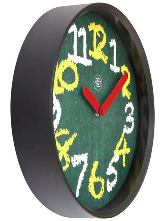 Nextime Kids Plastic Wall Clock 30cm