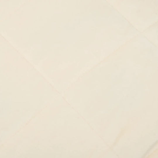 vidaXL Κουβέρτα Βαρύτητας Καναπέ 138x200εκ. Ανοιχτό Κρεμ