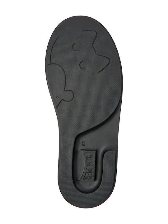 Kids Anatomic Leather Ballerinas Twins Mary Jane with Elastic Strap Black
