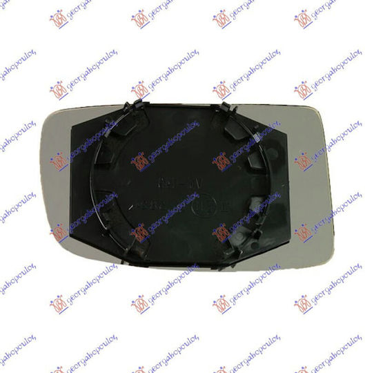 Prasco Mirror Glass Replacements Car Exterior Mirrors Fiat Panda 03-14