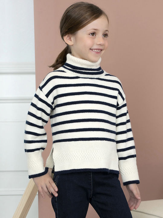 Abel & Lula Kids Sweater Long Sleeve Navy Blue