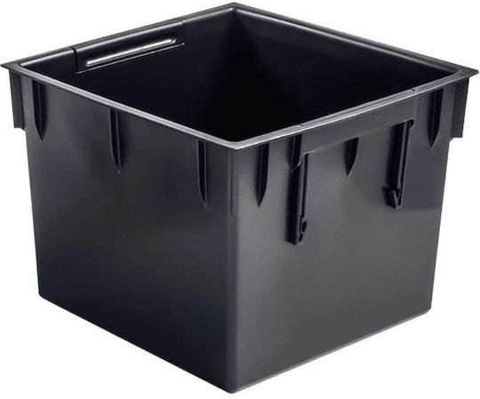 Prosperplast Rato Γλάστρα Πλαστική Anthracite 22.5x22.5x23εκ.