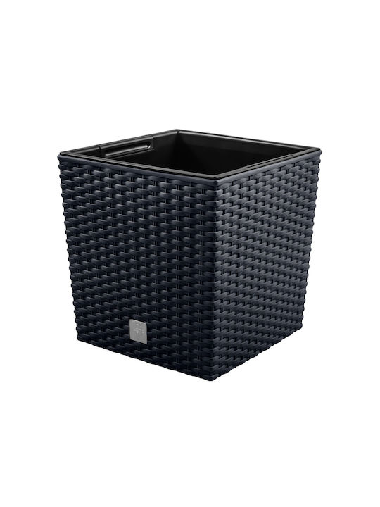 Prosperplast Rato Topf Kunststoff Anthracite 22.5x22.5x23cm.