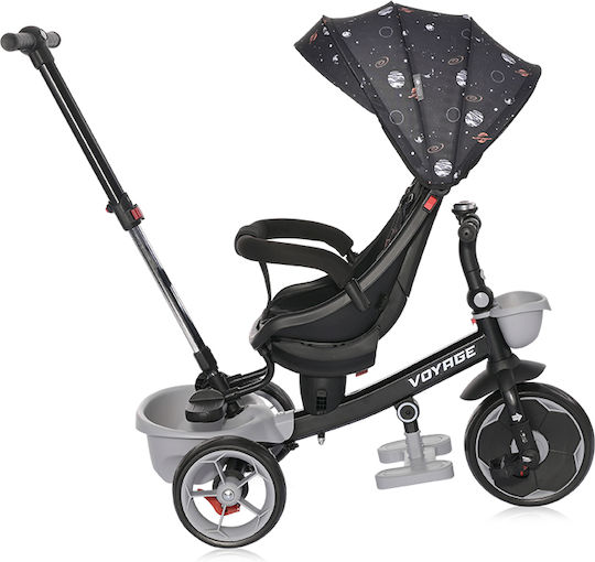 Lorelli Voyage Foldable with Parental Handle for 3-5 Years Black