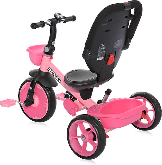 Lorelli Revel Convertible with Parental Handle for 3-5 Years Pink