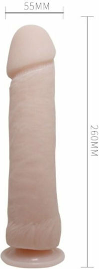 Baile Realistic Vibrator with Remote Control 26cm Flesh