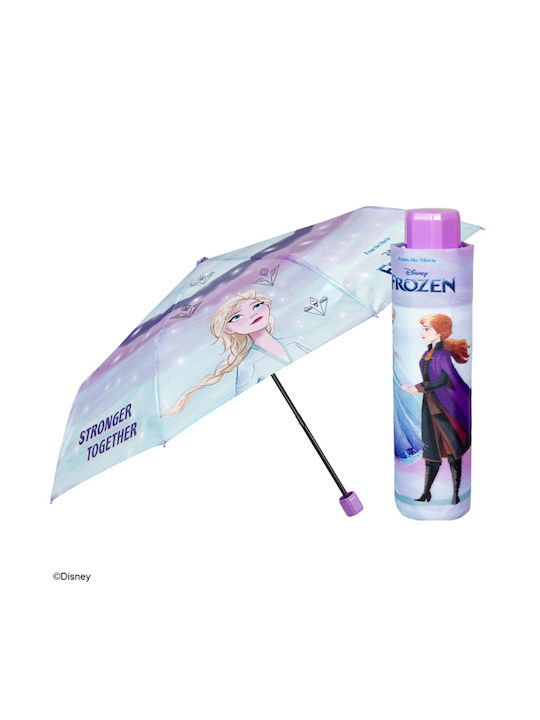 Perletti Kinder Regenschirm Gebogener Handgriff mit Durchmesser 91cm.