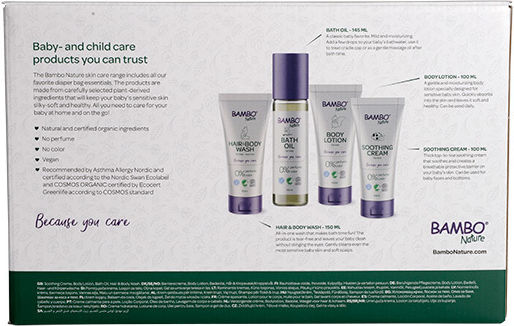 Bambo Nature Bambo Nature Moisturizing Skin Care Set 4 Pieces