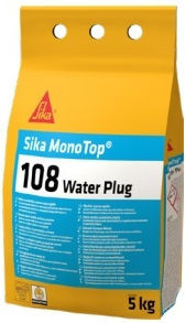 Sika Σοβάς Plaster Fillers Monotop-108 Waterplug Ultra-fast setting 5kg