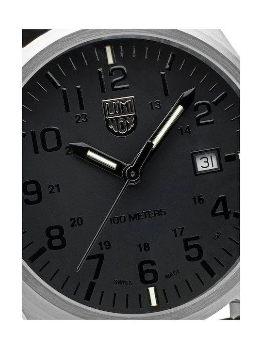 Luminox Men's Watch 44mm Battery with Black Rubber Strap