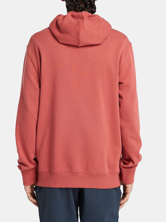 Sweatshirt with Hood Red