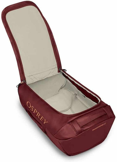 Osprey Transporter 95 Σακ Βουαγιάζ Πλάτης 69lt Κόκκινο Υφασμάτινο Π34εκ.