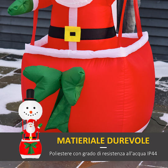Inflatable Illuminated Santa Claus Electric 250x85x80cm
