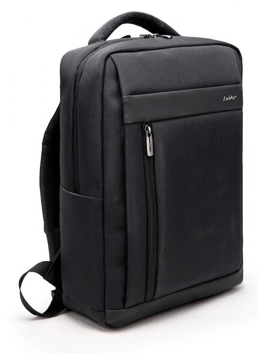 Lavor Αδιάβροχη Τσάντα Πλάτης για Laptop 15.6" με Θύρα USB σε Μαύρο χρώμα M-1-702