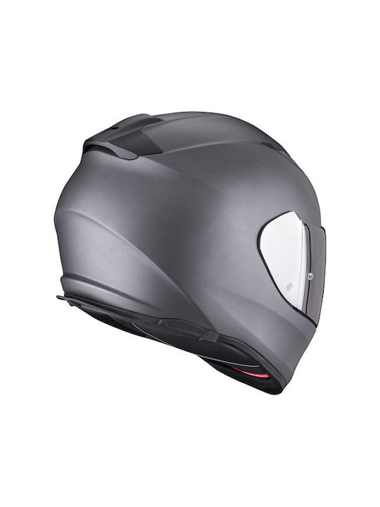 Scorpion Exo-491 Solid Motorcycle Helmet Full Face ECE 22.06 with Sun Visor