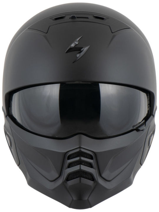 Scorpion Exo-combat Ii Cască Moto Modular ECE 22.06 cu Sunvisor