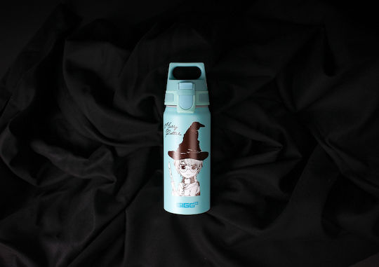 Sigg One Παιδικό Παγούρι Harry Potter Αλουμινίου Non Spill Γαλάζιο 600ml