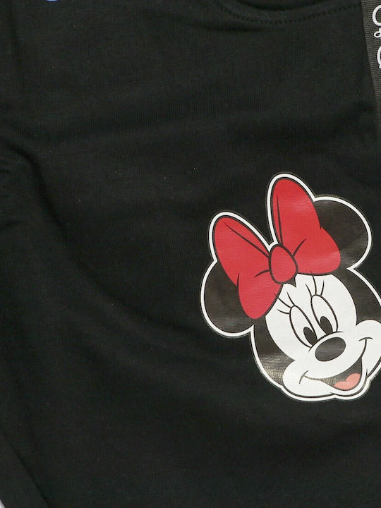 Disney Copilăresc Pantalon de Trening Negru 1buc Minnie Mouse