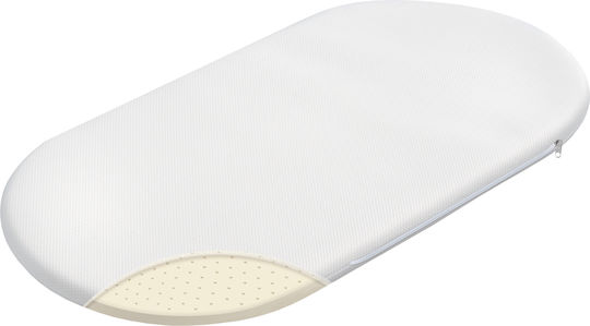 Greco Strom Mattress Moses Basket / Carry Cot Thales with Latex 40cmx80cmx2cm