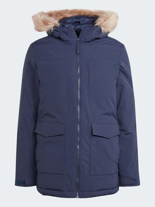 Winter Jacket Parka Blue