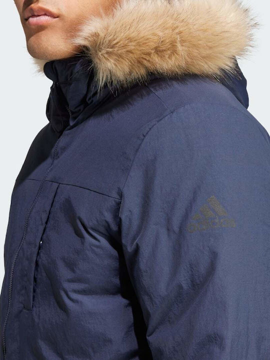 Winter Jacket Parka Blue