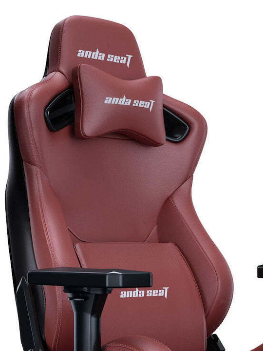 Anda Seat Kaiser Frontier XL Καρέκλα Gaming Δερματίνης με Ρυθμιζόμενα Μπράτσα Maroon