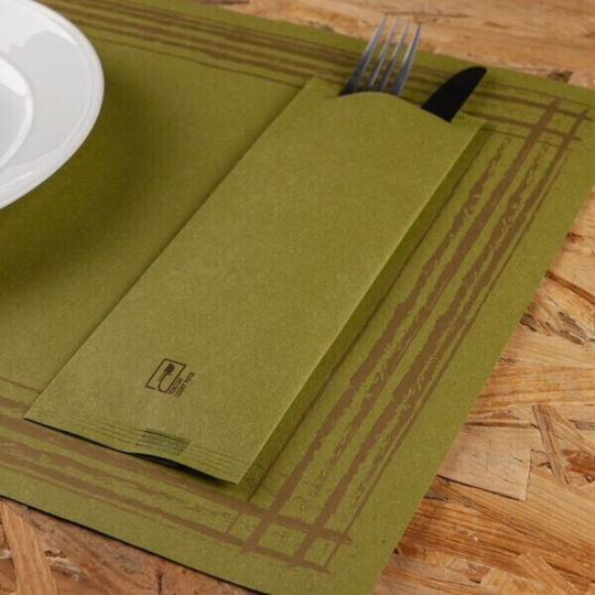 PaperQ Σουπλά Πράσινο 33x44εκ. 1500τμχ