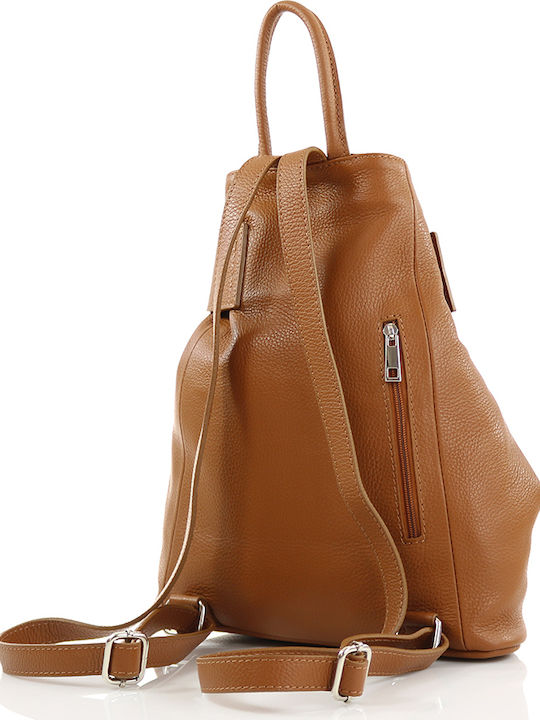 Passaggio Leather Women's Leather Backpack Tabac Brown