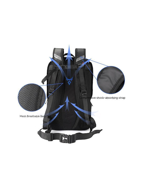 Moto Centric Rider Backpack Blue 48lt