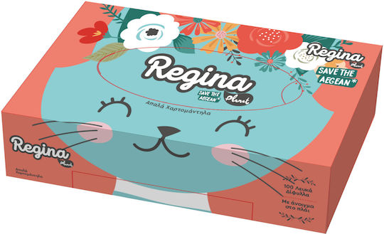 Regina 100 Χαρτομάντηλα 2 Φύλλων (1 Κουτί)