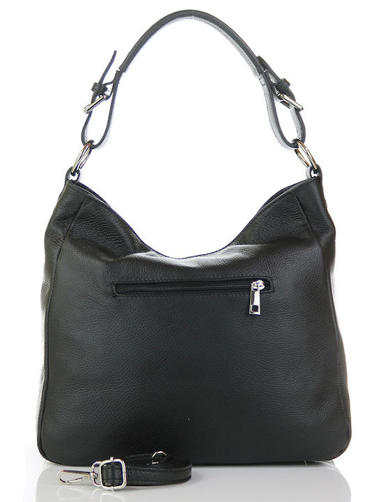 Passaggio Leather Women's Leather Shoulder Bag Black