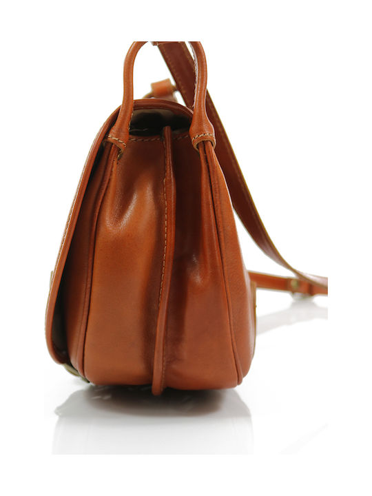 Passaggio Leather Leather Women's Bag Shoulder Tabac Brown