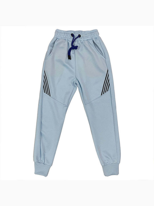 Kids Tracksuit Set With Light Blue Jacket 2 Pieces