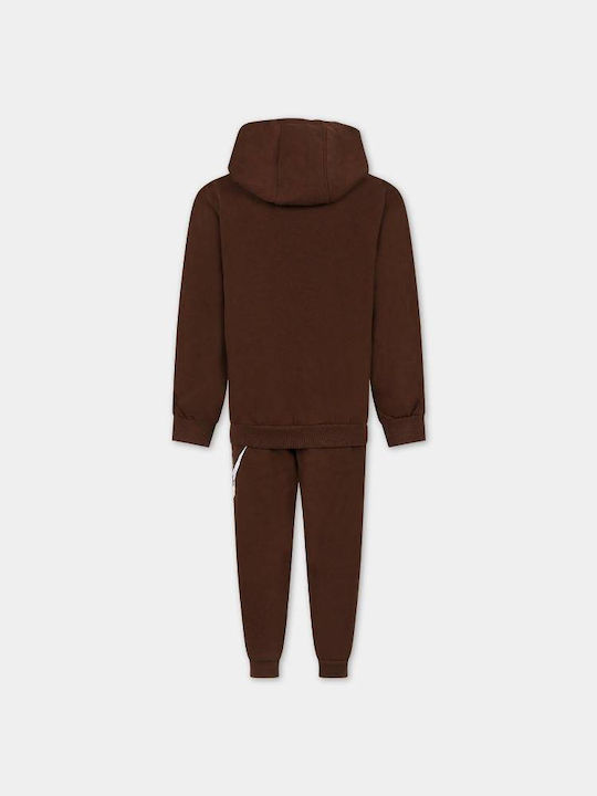 Nike Kids Sweatpants Set Brown
