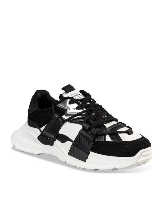 Name Loading Damen Chunky Sneakers Schwarz