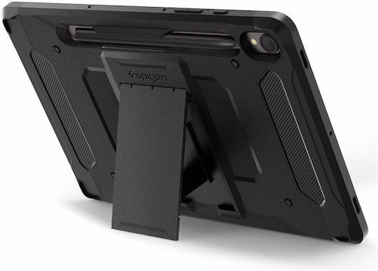 Spigen Robustes Flip Cover Dauerhafte Schwarze (Galaxy Tab S9)