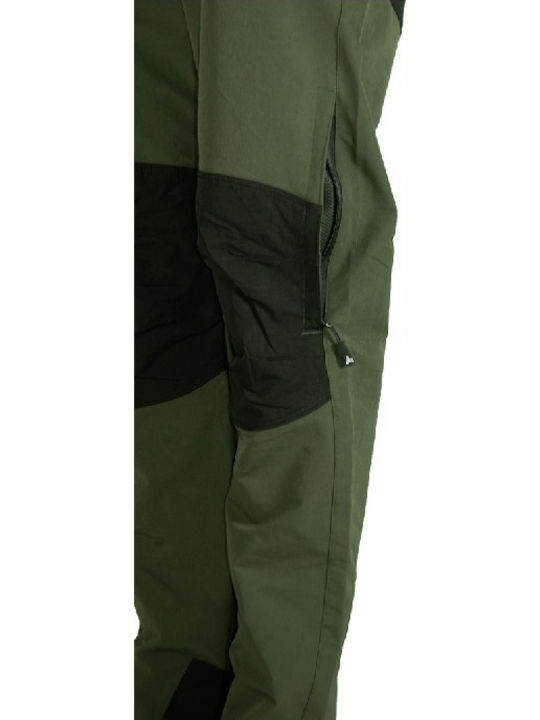 Apu Bărbați Lung Pantaloni de drumeție Verde